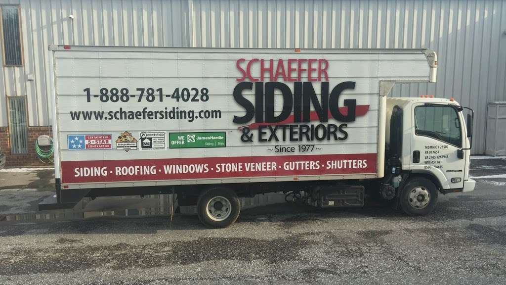 Schaefer Exteriors | 248 Adam Smith St, Sykesville, MD 21784, USA | Phone: (410) 781-4028