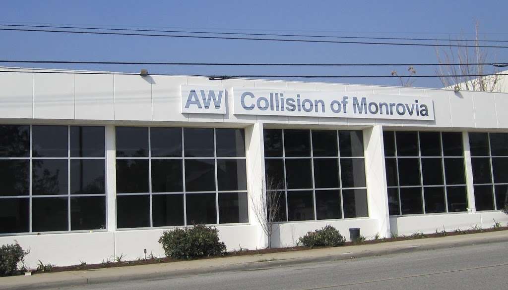 AW Collision of Monrovia | 1875 Mountain Ave, Monrovia, CA 91016, USA | Phone: (626) 408-0300