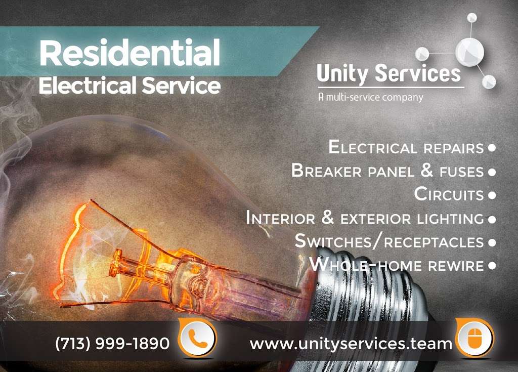 Unity Services l Electrical Services | 11107 Lori Falls Ct, Houston, TX 77065 | Phone: (713) 999-1890