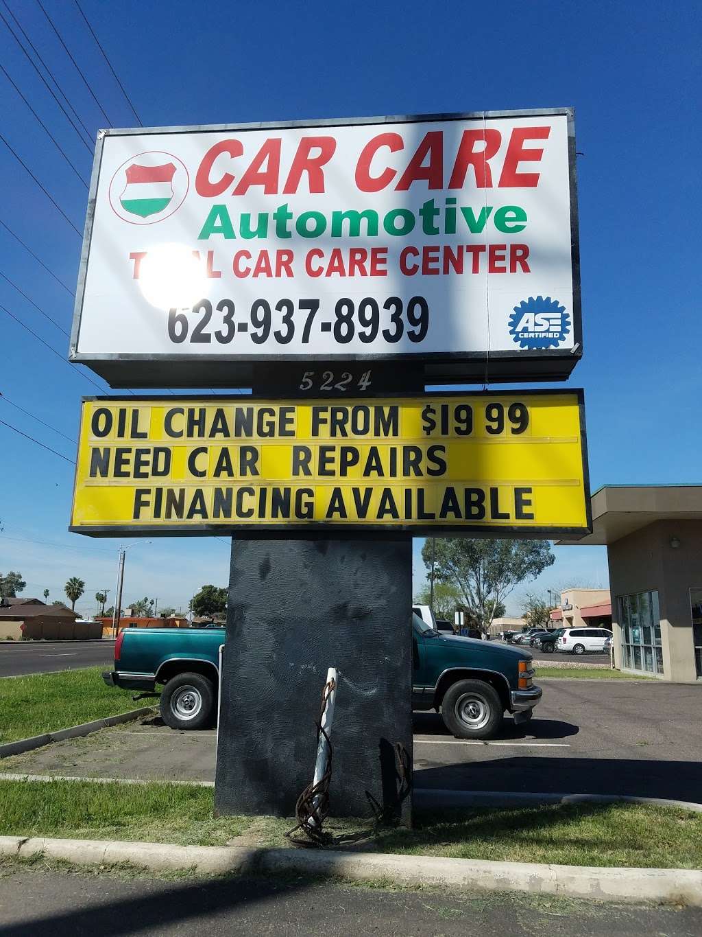 Car Care Automotive | 5224 W Camelback Rd, Glendale, AZ 85301, USA | Phone: (623) 937-8939