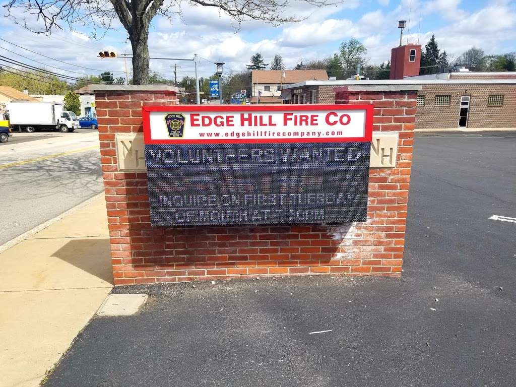 Edge Hill Fire Company | 2843 Limekiln Pike, Glenside, PA 19038, USA | Phone: (215) 885-7178