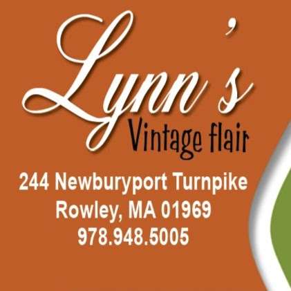 Lynns Vintage Flair | 244 Newburyport Turnpike, Rowley, MA 01969 | Phone: (978) 948-5005