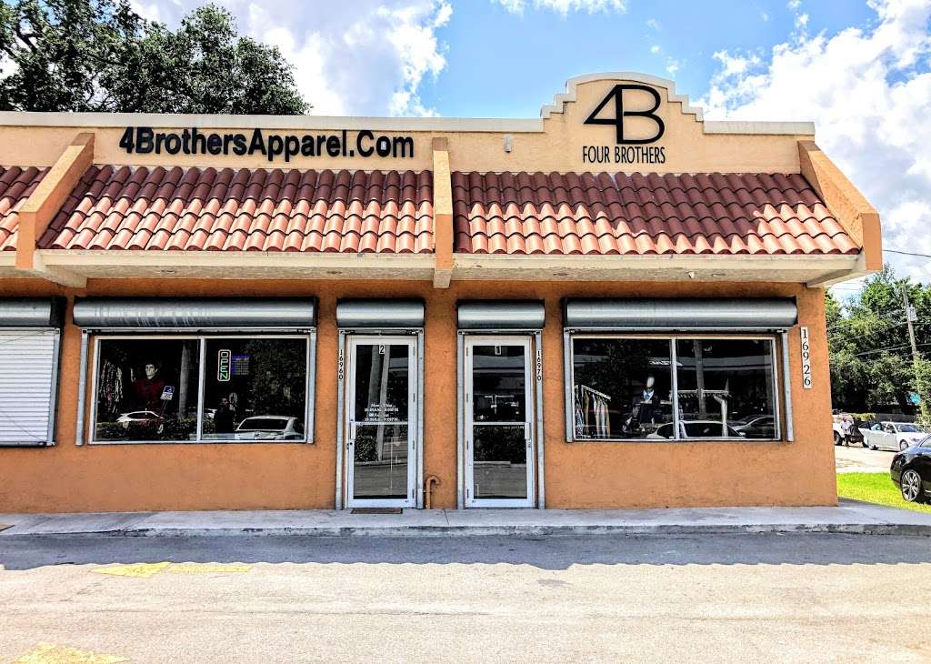 4Brothers Apparel | 16960 NW 27th Ave, Miami Gardens, FL 33056, USA | Phone: (305) 650-1179