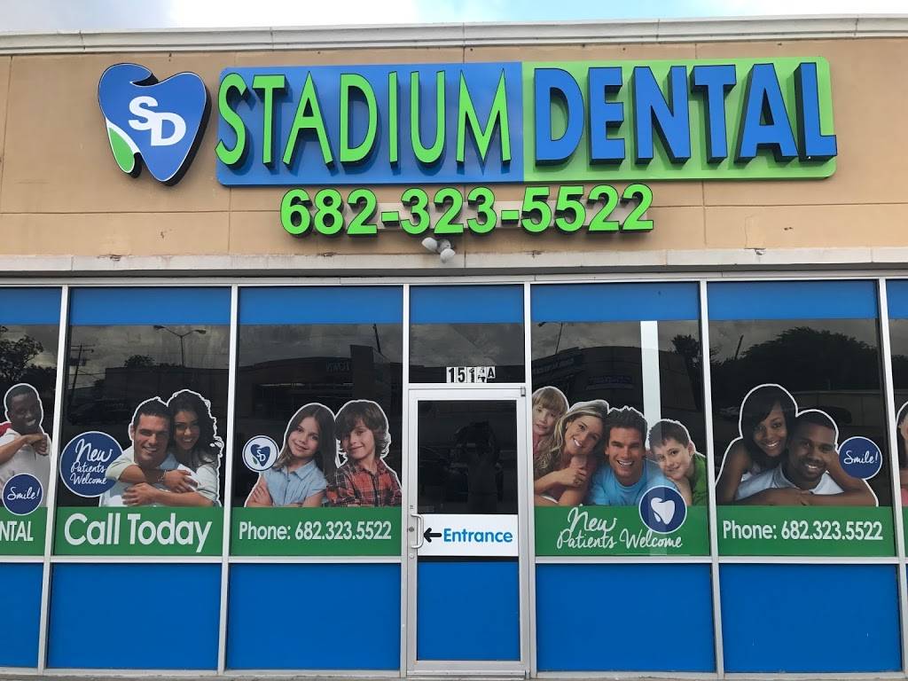 Stadium Dental | 1514 E Abram St A, Arlington, TX 76010 | Phone: (682) 323-5522