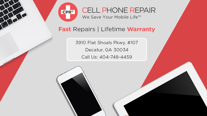 CPR Cell Phone Repair Decatur | 3910 Flat Shoals Pkwy #107, Decatur, GA 30034, USA | Phone: (404) 748-4459
