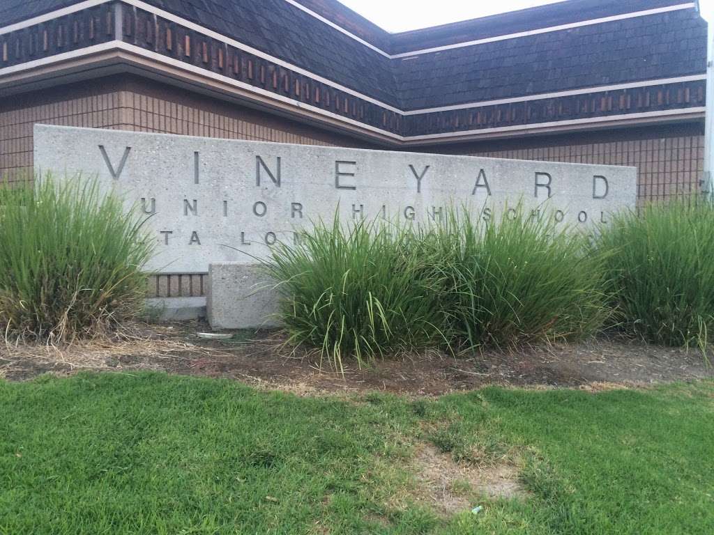 Vineyard Junior High School | 6440 Mayberry Ave, Rancho Cucamonga, CA 91737 | Phone: (909) 484-5120