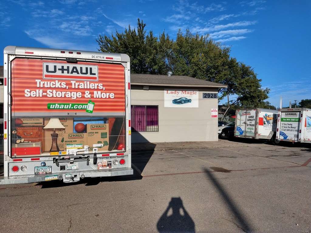 Lady Magic Car Wash & Uhaul | 2928 S Lamar St, Dallas, TX 75215, USA