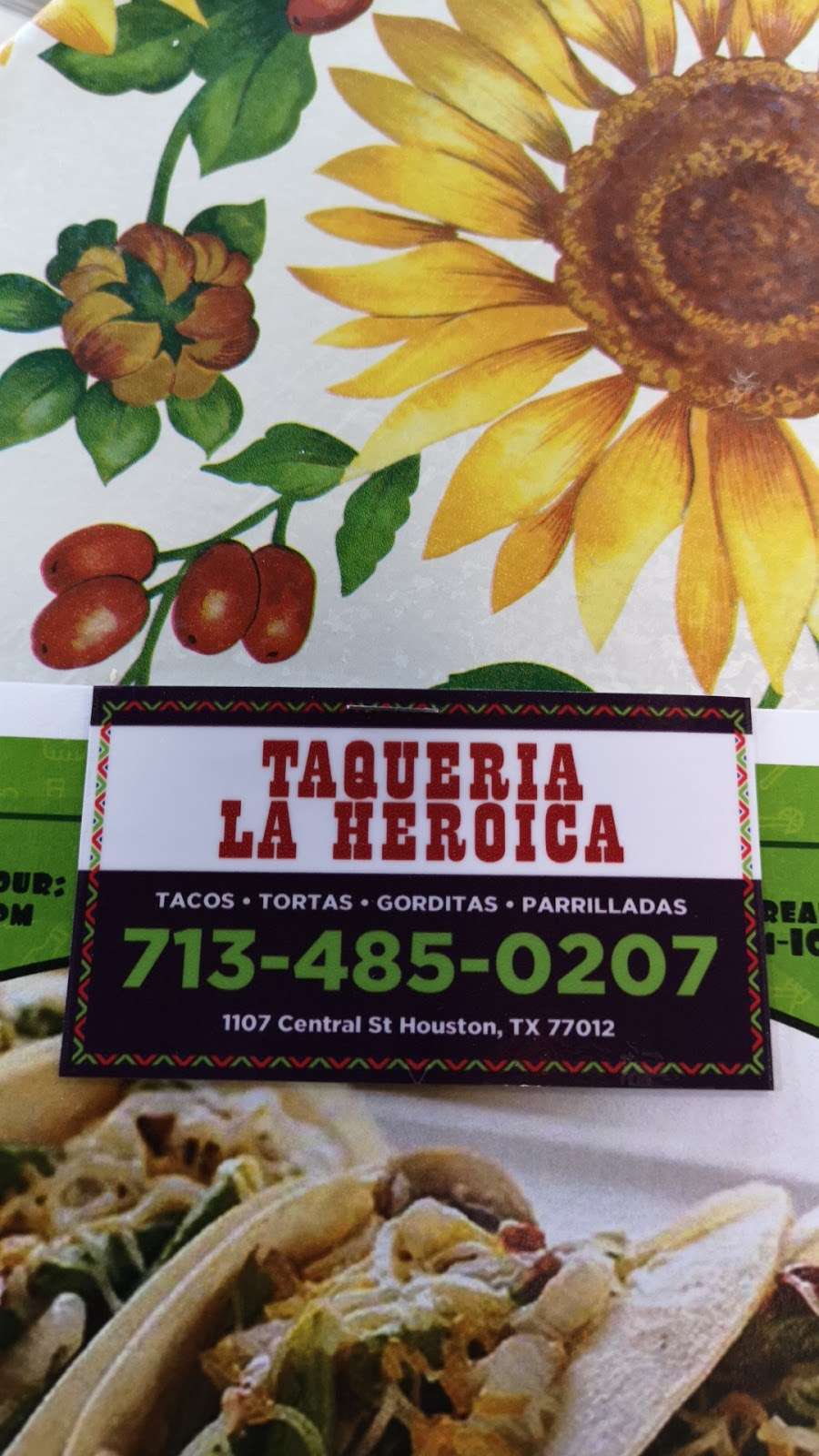 Taqueria La Heroica | 1107 Central St, Houston, TX 77012, USA | Phone: (713) 485-0207