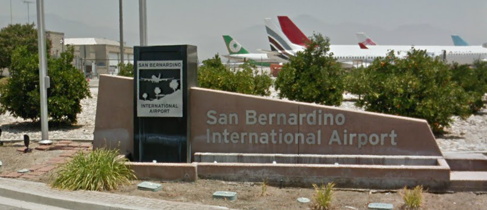San Bernardino International Airport | 1601 E 3rd St #100, San Bernardino, CA 92408 | Phone: (909) 382-4100