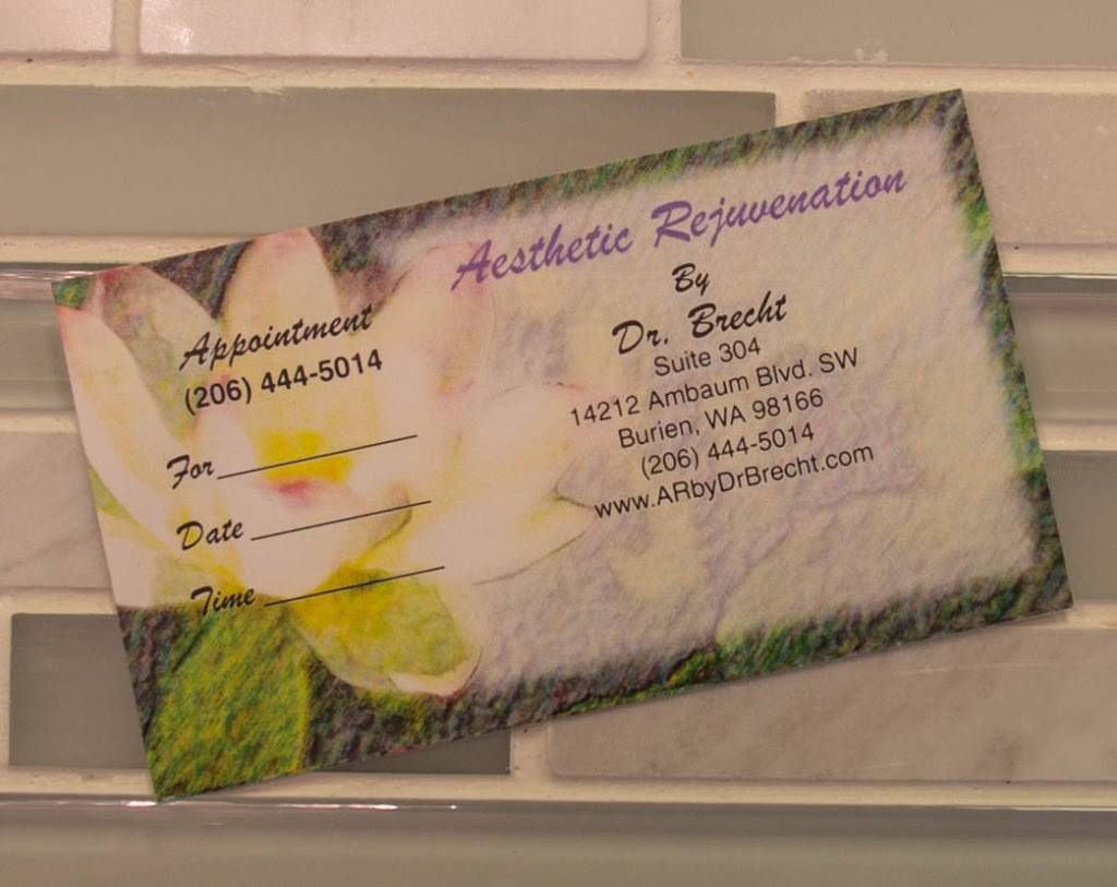 Aesthetic Rejuvenation & Spa by Dr. Brecht | 14212 Ambaum Blvd SW #304, Burien, WA 98166, USA | Phone: (206) 444-5014