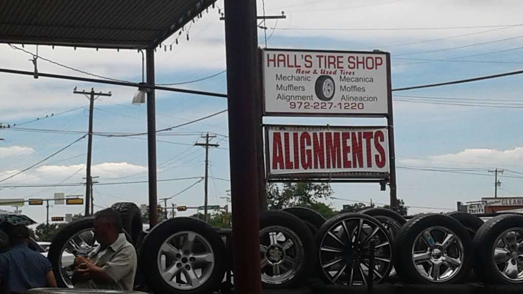 Halls Tire Shop | 120 E Pleasant Run Rd, Lancaster, TX 75146, USA | Phone: (972) 227-1220