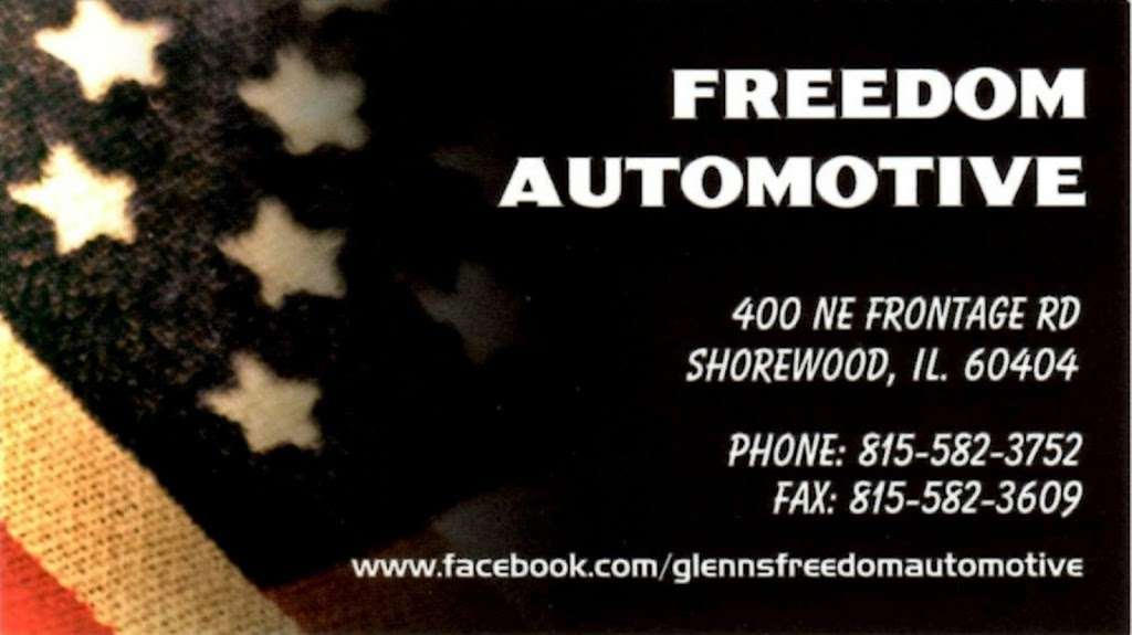Freedom Automotive LLC | 400 NE Frontage Rd, Shorewood, IL 60404, USA | Phone: (815) 582-3752