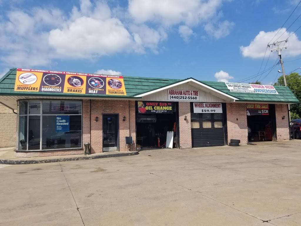 Abraham Auto & Tire | 611 Broadway Ave, Bedford, OH 44146, USA | Phone: (440) 252-5560