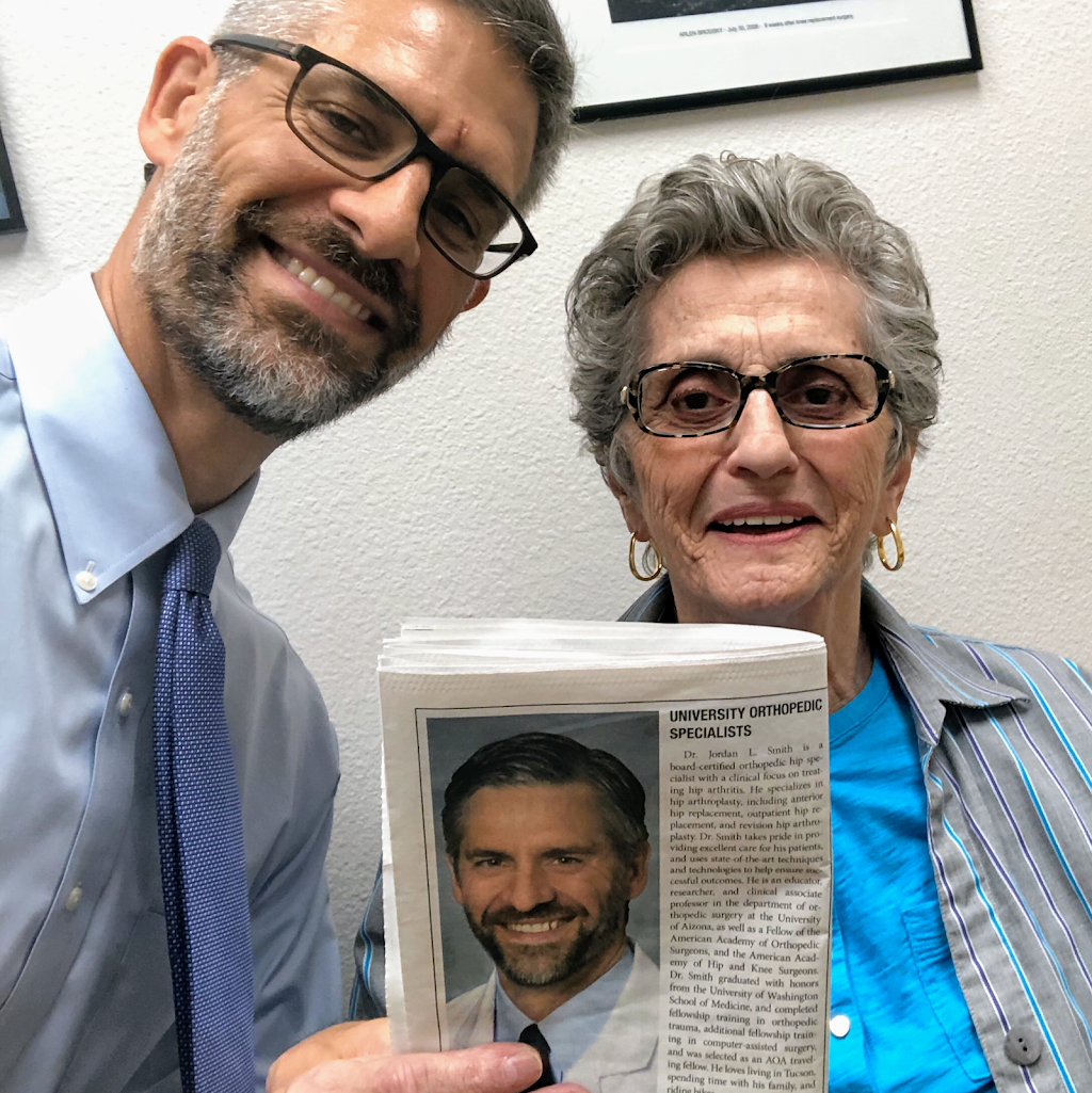 Jordan L. Smith, M.D.: Orthopedic Hip Specialist | 1555 E River Rd, Tucson, AZ 85718, USA | Phone: (520) 321-9850