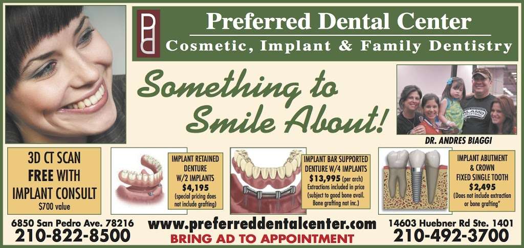 Preferred Dental Center | 6850 San Pedro Ave, San Antonio, TX 78216, USA | Phone: (210) 593-7636