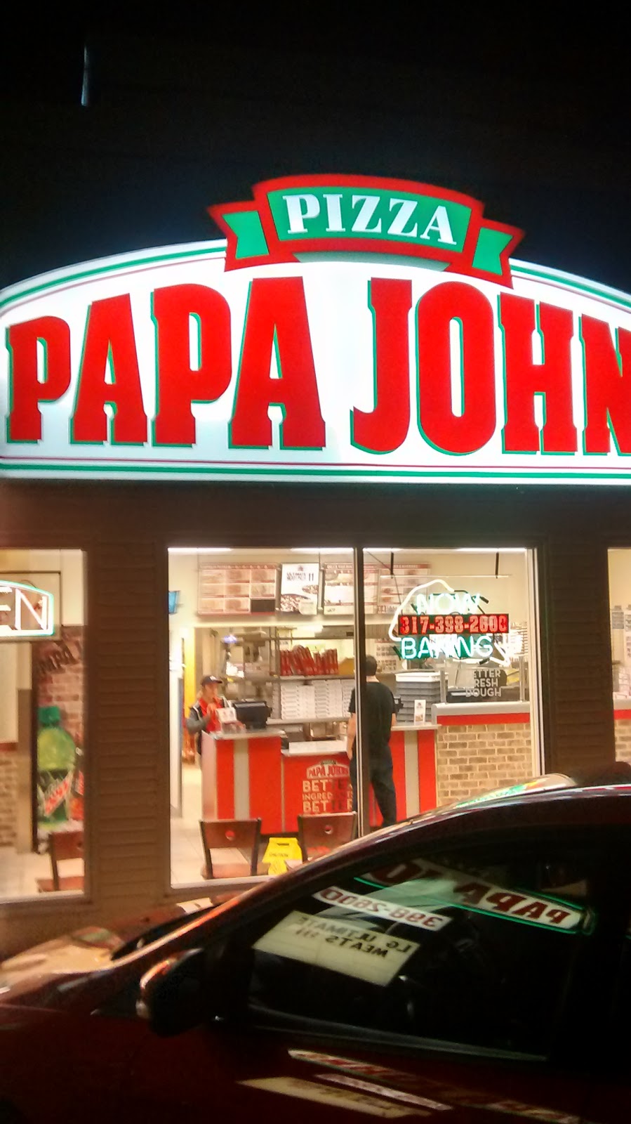 Papa Johns Pizza | 510 E Broadway St, Shelbyville, IN 46176, USA | Phone: (317) 398-2600