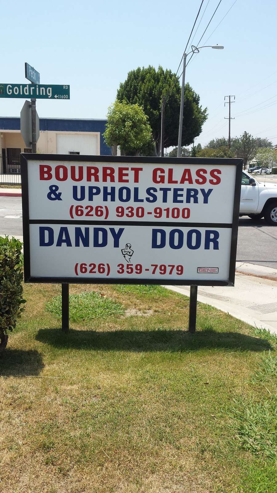 Bourret Glass & Upholstery | 11605 Goldring Rd # E, Arcadia, CA 91006, USA | Phone: (626) 930-9100