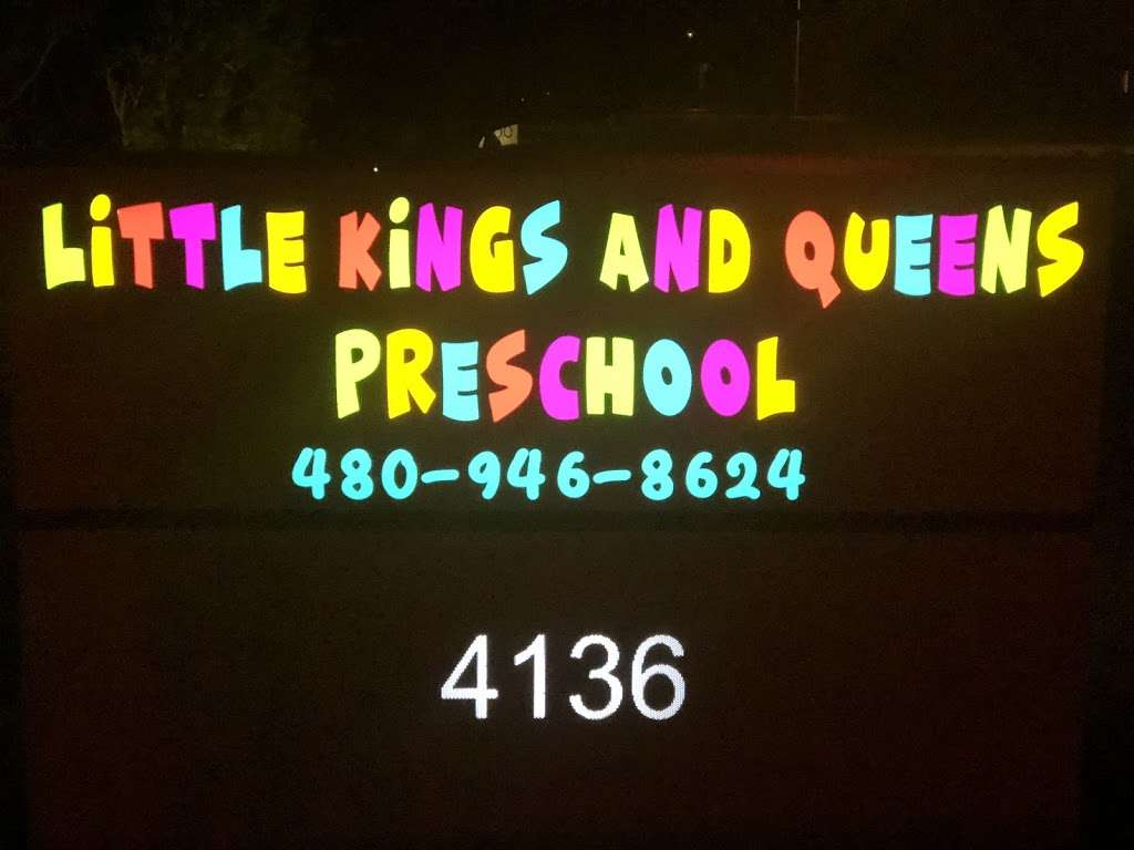 Little Kings & Queens Pre-School | 4136 N 82nd St, Scottsdale, AZ 85251, USA | Phone: (480) 946-8624