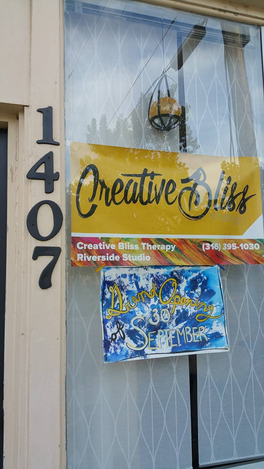 Creative Bliss Therapy | 1646 E 2nd St N #100, Wichita, KS 67214, USA | Phone: (316) 395-1030