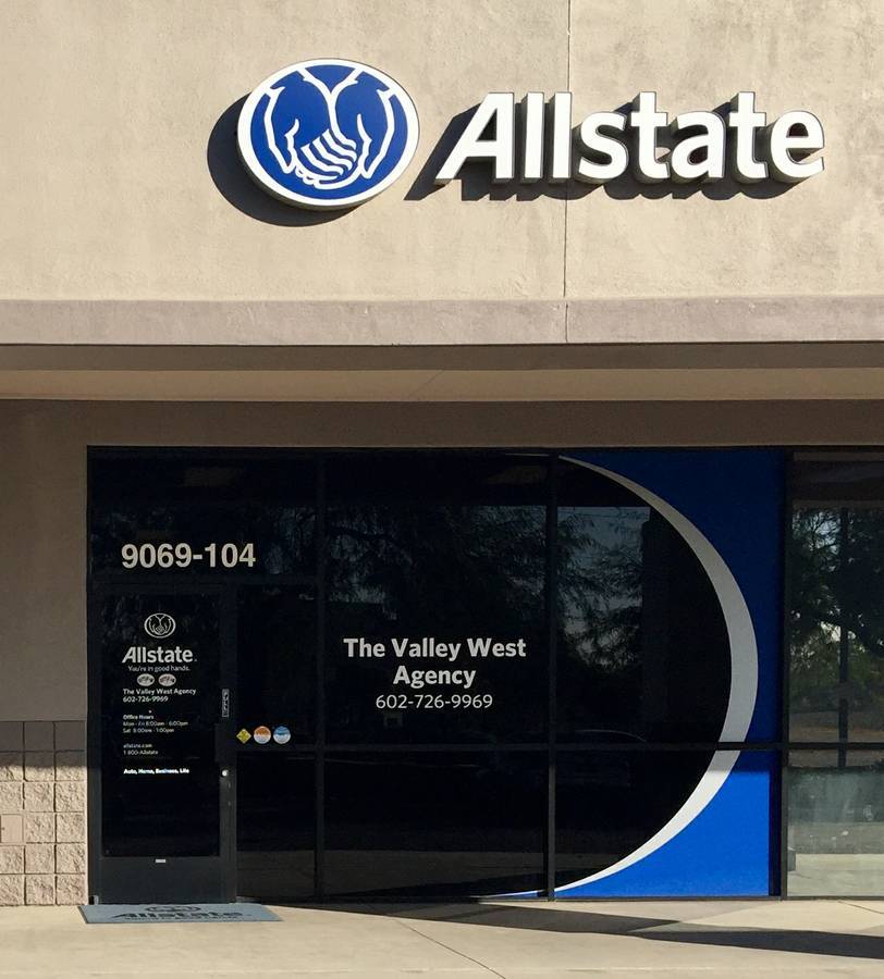 The Valley West Agency: Allstate Insurance | 12100 N Dysart Rd Ste 101, Surprise, AZ 85379, USA | Phone: (602) 726-9969