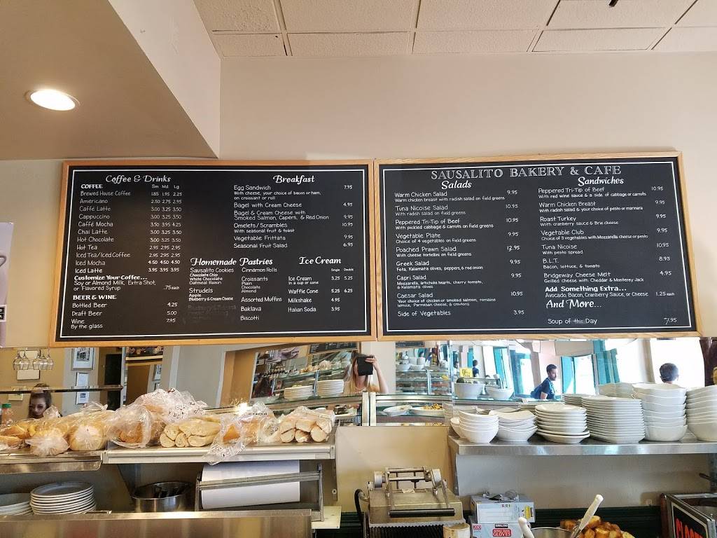 Sausalito Bakery & Cafe | 571 Bridgeway, Sausalito, CA 94965, USA | Phone: (415) 331-9552