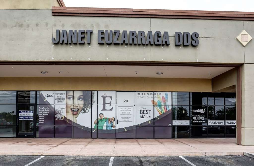 Dr. Janet B. Euzarraga, DDS | 4206 E Chandler Blvd #20, Phoenix, AZ 85048 | Phone: (480) 494-2435