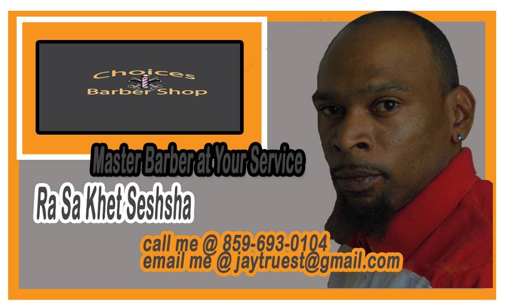 Choices Barber Shop Llc | 680 Lima Dr, Lexington, KY 40511, USA | Phone: (888) 846-1426