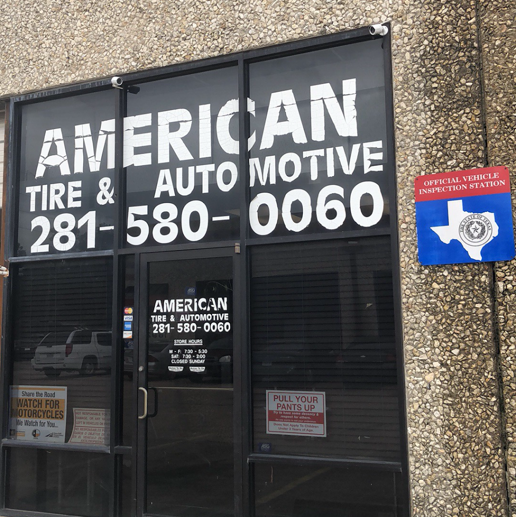 American Tire & Automotive | 16920 Kuykendahl Rd #230, Houston, TX 77068, USA | Phone: (281) 580-0060