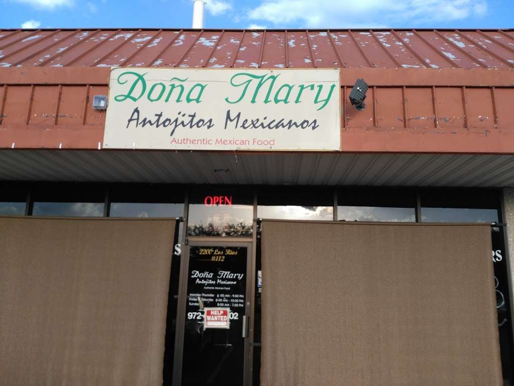 Dona Mary, antojitos mexicanos | 2200 Los Rios Blvd #112, Plano, TX 75074, USA | Phone: (972) 422-6402
