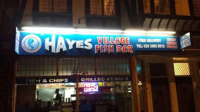 Hayes Village Fish Bar | 38 Hayes St, Bromley BR2 7LD, UK | Phone: 020 3602 8512