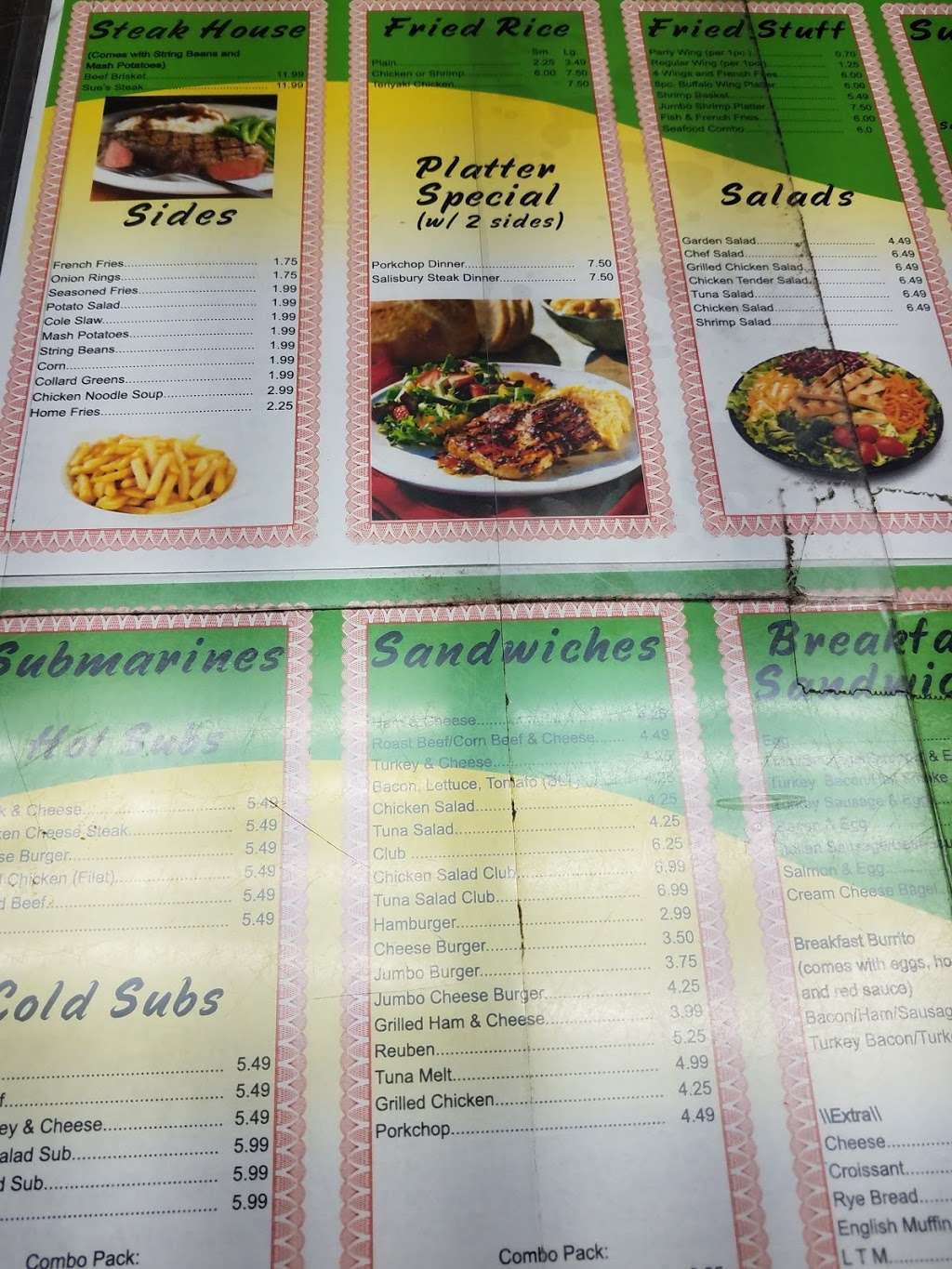 Sues Carry-Out | 7820 Parston Dr, Forestville, MD 20747, USA | Phone: (301) 420-8713