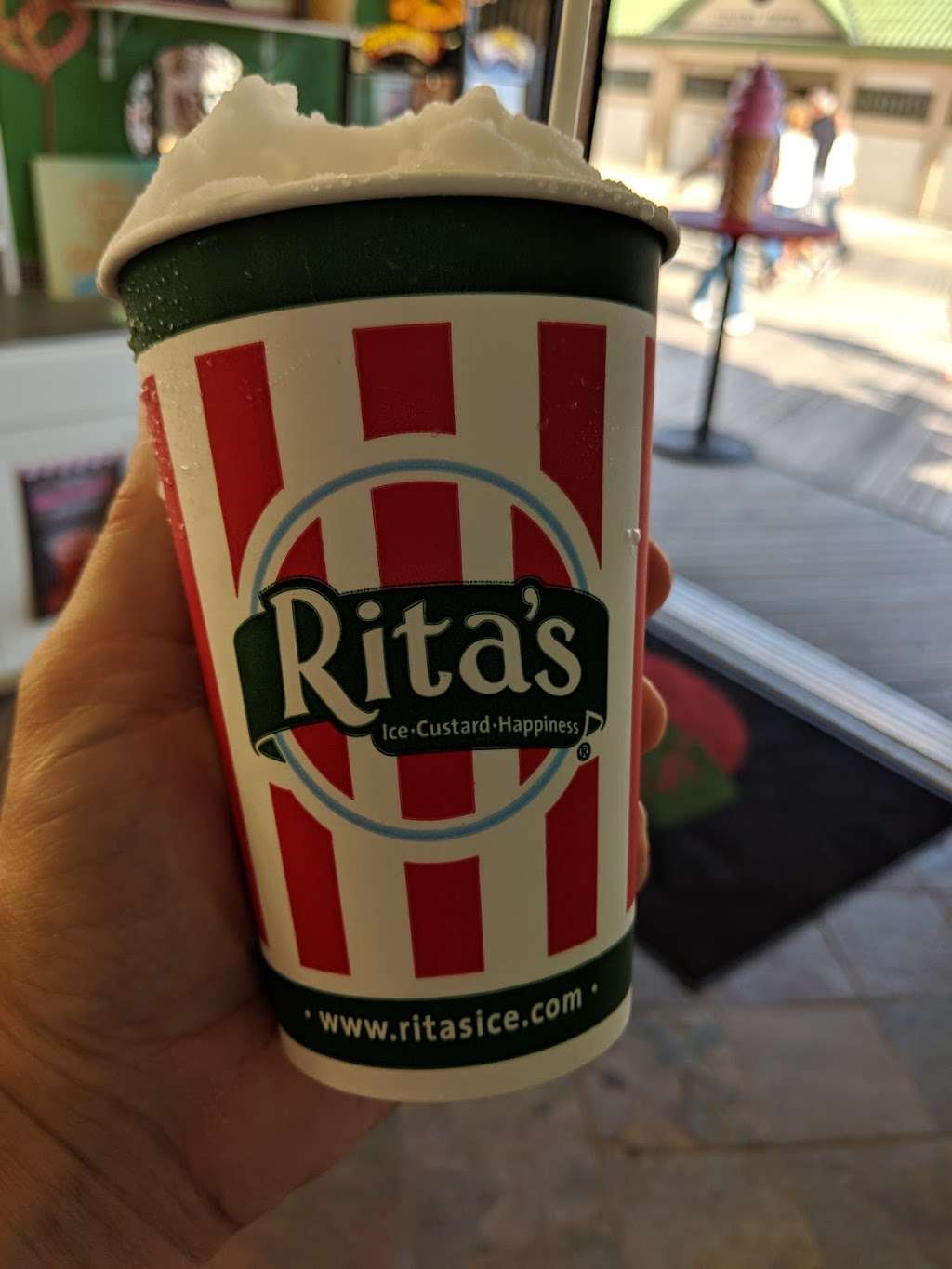 Ritas Italian Ice & Frozen Custard | 1515 Boardwalk, Atlantic City, NJ 08401, USA | Phone: (609) 246-6808