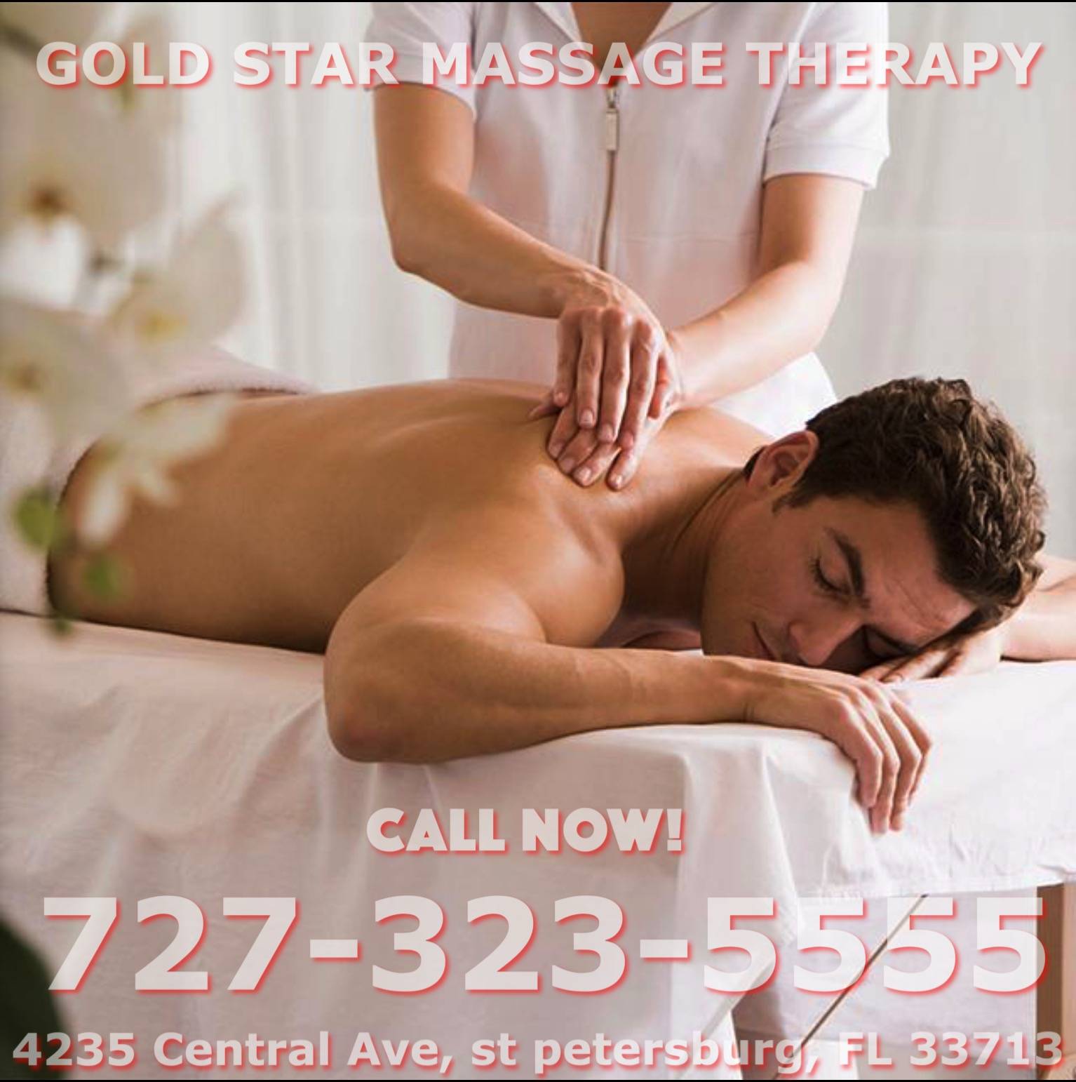 Gold Star Massage Therapy | 4235 Central Avenue St. Petersburg, FL 33713 United States | Phone: 727-323-5555