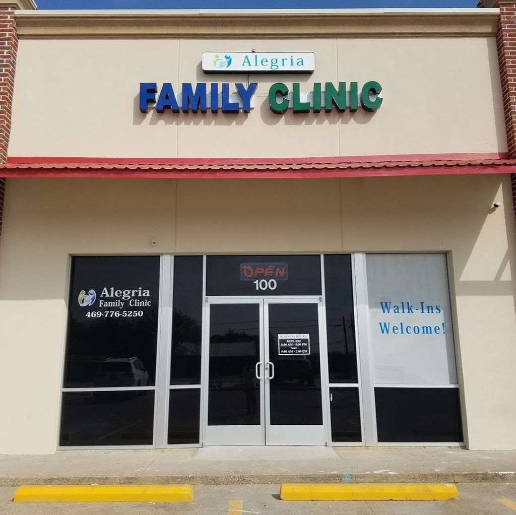 Alegria Family Clinic | 11203 Lake June Rd #100, Balch Springs, TX 75180, USA | Phone: (469) 776-5250