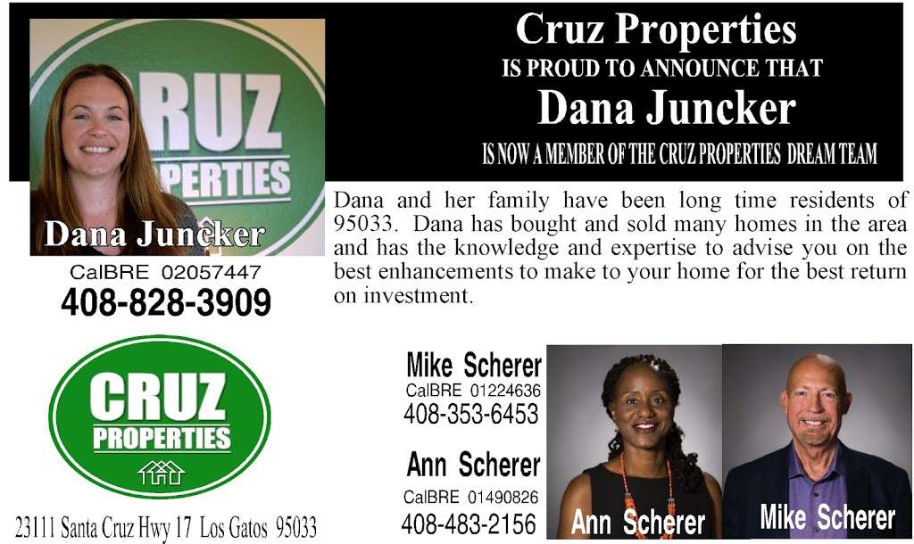 Cruz Properties | 23111 Santa Cruz Hwy, Los Gatos, CA 95033, USA | Phone: (408) 353-6453