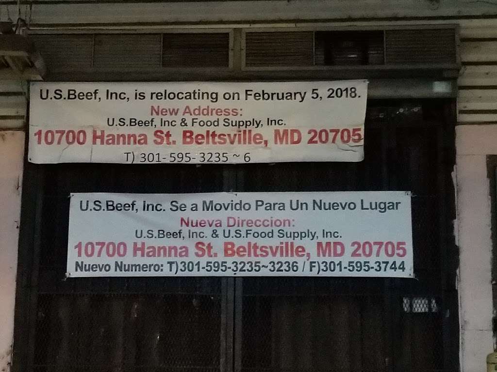Us Beef Inc | 10700 Hanna St, Beltsville, MD 20705 | Phone: (301) 595-3235