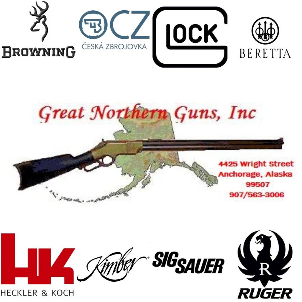 Great Northern Guns Inc | 4425 Wright St, Anchorage, AK 99507, USA | Phone: (907) 563-3006