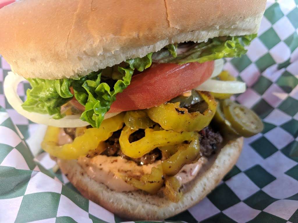 PJs Grill - Homestyle Burgers, Dogs & Vegetarian | 675 E University Dr, Carson, CA 90746, USA | Phone: (310) 851-4977