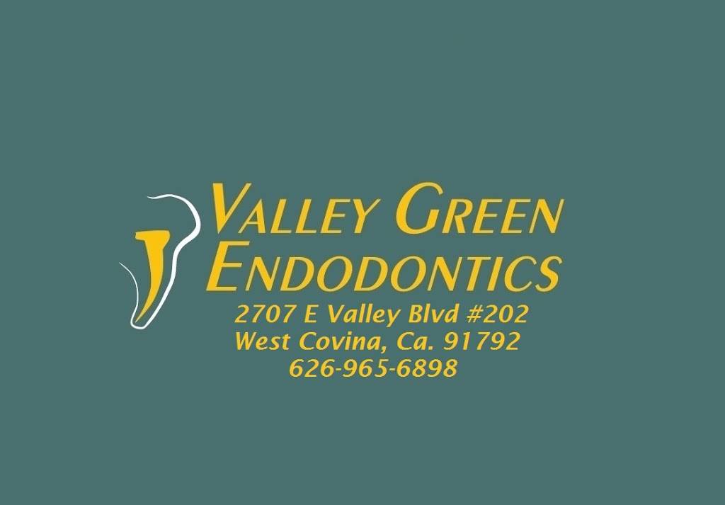 Valley Green Endodontics | 2707 Valley Blvd STE 202, West Covina, CA 91792 | Phone: (626) 965-6898