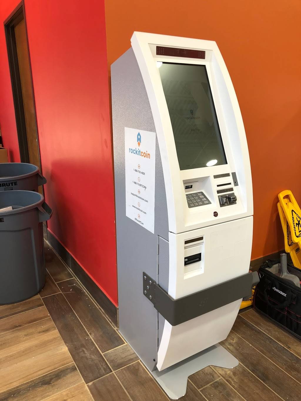 RockItCoin Bitcoin ATM | 6343 Lake June Rd, Dallas, TX 75217, USA | Phone: (888) 702-4826