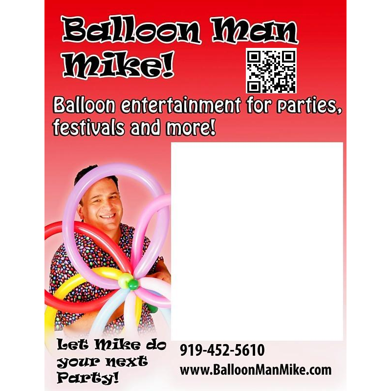 Balloon Man Mike Entertainment | 4 Chestnut Bluffs Ln, Durham, NC 27713, USA | Phone: (919) 452-5610