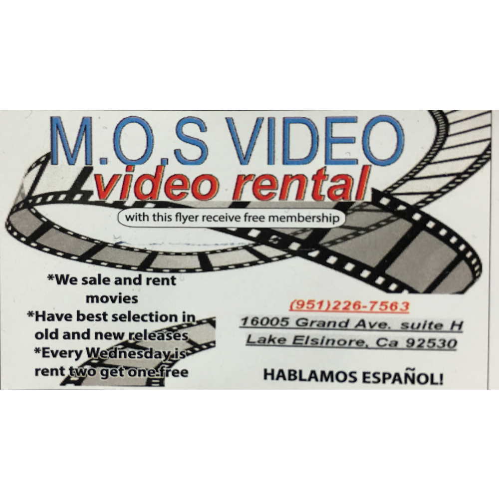 M.O.S. Video | 16055 Grand Ave, Lake Elsinore, CA 92530, USA | Phone: (951) 805-0972