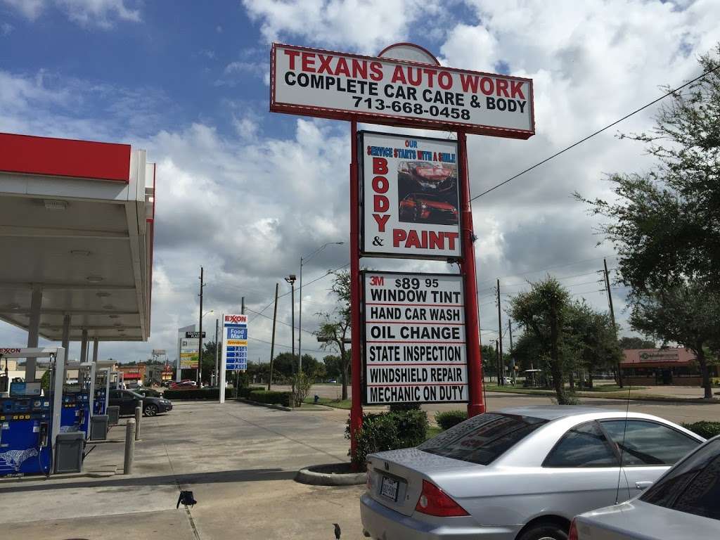 Texans Auto Works | 9200 S Main St, Houston, TX 77025, USA | Phone: (713) 668-0458