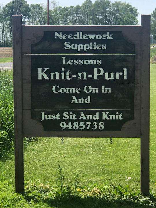 Knit N Purl | 5480 W 1100 S, Fairmount, IN 46928, USA | Phone: (765) 551-7875