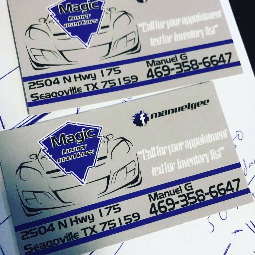 Magic Luxury Auto Group | 2504 N Hwy 175 #2009, Seagoville, TX 75159 | Phone: (469) 358-6647