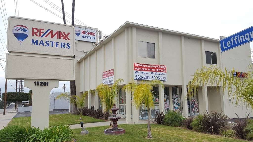 RE/MAX Masters Realty | 15201 Leffingwell Rd, Whittier, CA 90604, USA | Phone: (562) 261-5995