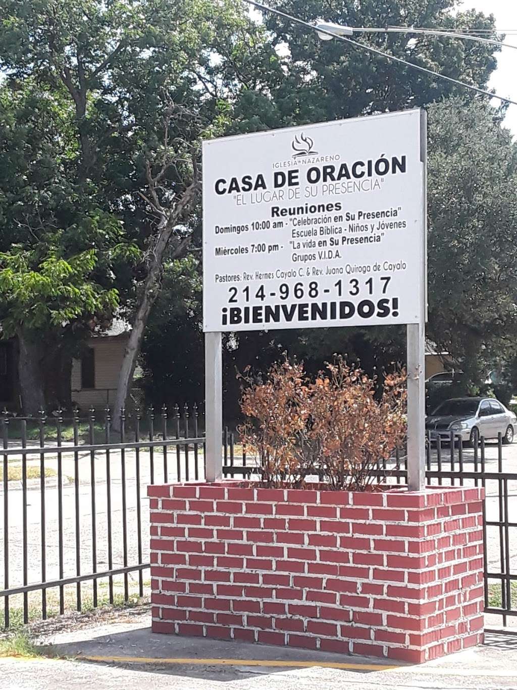 Iglesia Del Nazareno | 911 Epenard St, Dallas, TX 75211, USA | Phone: (214) 943-1238