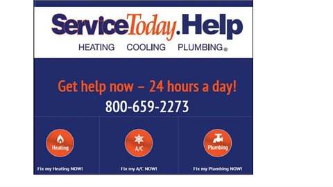 Service Today Heating, Air Conditioning, Plumbing and Electrical | 109 Morris Ave, Federalsburg, MD 21632, USA | Phone: (800) 659-2273
