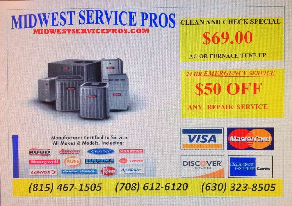 Midwest Service Professionals | 22352 S Joseph Ave, Channahon, IL 60410, USA | Phone: (815) 467-1505