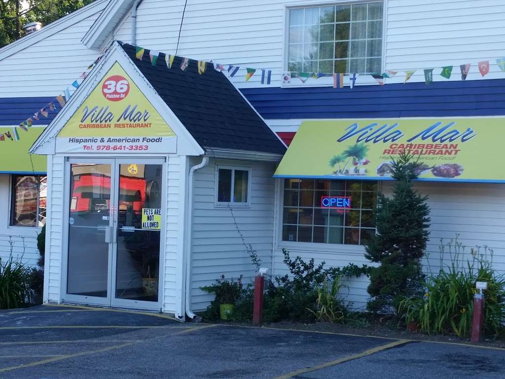 Villa Mar Caribbean Restaurant | 36 Plaistow Rd, Haverhill, MA 01830, USA | Phone: (978) 914-6568